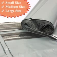 Image of Grey Mailing Bags Small Medium Large Extra Strong Seal Post Parcel Packing