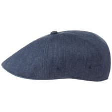 Image of KANGOL Hat Men's Wool Flexfit 504 Ivy Cap Denim Sizes: S-M, L-XL