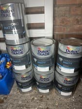 Image of Dulux Trade Diamond Matt 5L Natural Slate