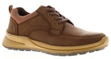 Image of Hush Puppies Mens Shoes Casual Adam Leather brown UK Size