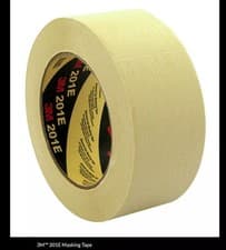 Image of 3M SCOTCH 201E PREMIUM MASKING TAPE 48 MM X 50 M - NEW 24 ROLLS
