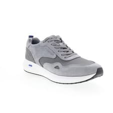 Image of Rockport Total Motion Tilman Mens Gray Wide Lifestyle Trainers Shoes