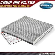 Image of Pollen / Cabin Filter Activated Carbon for Fiat 500 312 Panda Ford Ka 77365763 