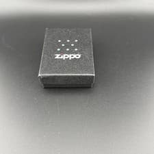 Image of Zippo Burning Skull Lighter • Matte Black Finish • Brand New & Boxed