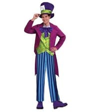 Image of Mad Hatter mens fancy dress costume