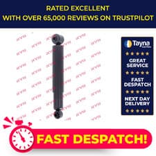 Image of 2x Shock Absorbers (Pair) Rear 444262 KYB Damper 2D0513029N 9043200131 Quality