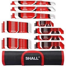 Image of SHALL 34PC Reciprocating Saw Blades for Wood&Metal,Fits All Reciprocating Saw UK