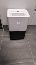Image of 10L/Day Energy Efficient Dehumidifier with Carbon Air Purifier Drying Laundry