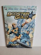 Image of BOOSTER GOLD BLUE AND GOLD HC DC COMICS SEALED