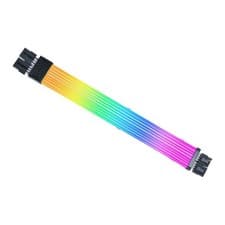 Image of Lian Li Strimer Wireless ARGB Extension Cable, 2 x 8-Pin GPU, 8 Light Guides, 11