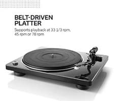 Image of Denon DP-400F - Semi-Automatic Turntable