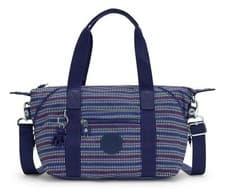 Image of Kipling ART MINI Handbag - Blue Geo Print RRP £77