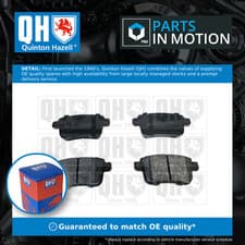 Image of Brake Pads Set Rear BP1641 Quinton Hazell 4154210400 4154210410 A4154210400 New