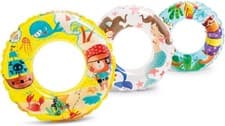 Image of Intex Large 24" Inflatable Swim Rings 6-10 Years Children Rubber Ring 1 Suppied