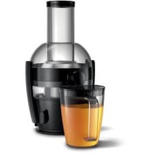 Image of Philips Viva Collection centrifugal juicer, 2L, 500 W, black (HR1855/70)