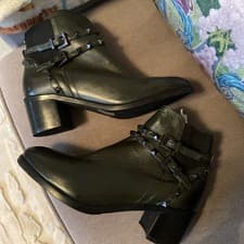 Image of Ladies Size 5 Moda In Pelle Leather Boots