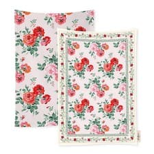 Image of Cath Kidston Archive Rose Set of 2 Tea Towels