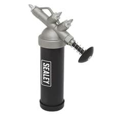 Image of Sealey Push Type Mini Grease Gun With 0.7mm, 1.0mm and 1.4mm Nozzles