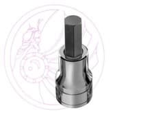 Image of Facom STM.19 1/2" Drive 19mm Metric Hexagon Bit Socket