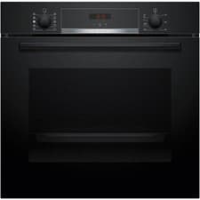 Image of Graded Bosch HQA534BB3B Series 4 Built-In Electric Single Oven - Black