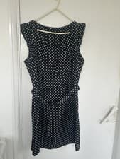 Image of New Polka Dot Dress  Oasis Size 16