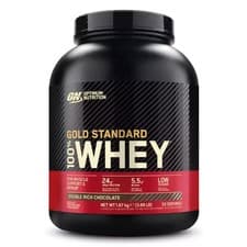 Image of Optimum Nutrition Gold Standard 100% Whey Chocolate or Vanilla Protein Powder