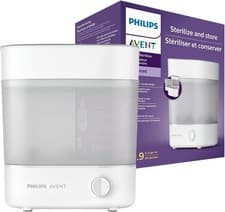 Image of Philips Avent Advanced Bottle Steriliser, Kills 99.9% of Germs*, 10 min