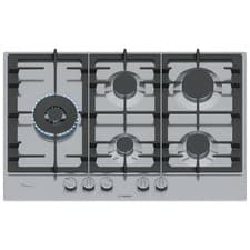 Image of Bosch PCS7A5I90 Series 6 75cm 5 Burner Gas Hob - Stainless Steel NEW