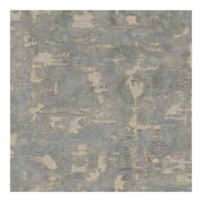 Image of Boutique Ornamental Texture Wallpaper | Steel / Gold Textured Plain
