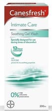 Image of Canesten Canesfresh Intimate Care Soothing Gel Wash - 200ml