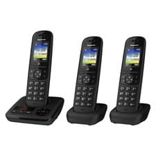 Image of Panasonic KX-TGH723EB Digital Cordless Telephone Call Block Answering Machine