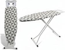 Image of Ironing Board Folding Adjustable Height Steam Rest Compact 110x30cm