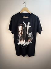 Image of King Von T-shirt Adult Medium Black S/S Graphic Hip Hop Trap Drill Men A25