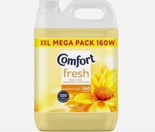 Image of Comfort Fabric Conditioner Blue Skies Pure Sunshiny Days XXL Mega Pack 160 Wash