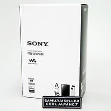 Image of SONY WALKMAN 16GB Audio Player NW-A105HN w/ Earphone Black English Language