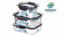 Image of Sistema Brilliance Food Container 100% Leak Proof Lid Microwave Safe Storage Box