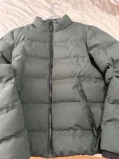 Image of Superdry Puffer Jacket Mens Medium Khaki