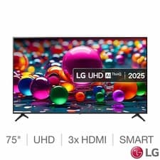Image of LG 75 Inch Smart TV 75UA75006LA - LED 4K Ultra HD, AI Processor, AI Sound Pro