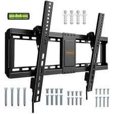 Image of VonHaus Tilting TV Wall Bracket for 37-85" Screens, TV Wall Mount w/Spirit Level