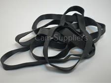 Image of Black Elastic Bands Rubber Size No.12 No.18 No.30 No.31 No.32 No.63 No.64 No.89