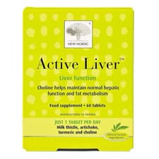 Image of New Nordic Active Liver For Normal Liver Function | 60 Tablets | EXP 2029
