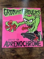 Image of Groovie Ghoulies Appetite for Adrenochrome SEALED 1989 Vinyl Crimson Corpse Punk