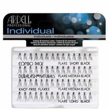 Image of Ardell Individual Duralash Naturals False Eyelashes 56 Lashes Black or Brown!