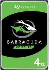 Image of ST4000DM004 Seagate Barracuda 4TB HDD 3.5" SATA Internal Hard Drive | 7200rpm