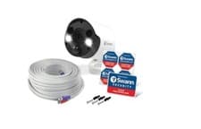 Image of Swann CCTV Bullet Camera PRO-4KMSFB 4K Ultra HD Thermal Sensing Spotlight Siren