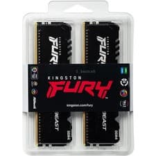 Image of Kingston Fury Beast RGB 8GB/16GB/32GB 3200MHZ DDR4 Desktop PC Memory RAM Lot