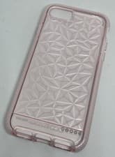 Image of Apple Iphone 7 8 SE 2022 Tech21 Evo Gem case Soft Gel back cover T21 5405 Rose