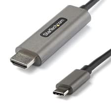 Image of StarTech 13ft (4m) USB C to HDMI Cable 4K 60Hz w/ HDR10 - Ultra HD USB Type-C...