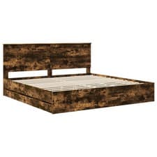 Image of Bed Frame with Drawer Platform Bed for Bedrooms Double bed Bedroom Furniture New