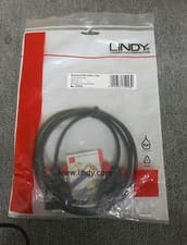 Image of Lindy 31013 1.5m VGA Cable - Standard VGA Monitor Cable (15HDM/15HDM) New